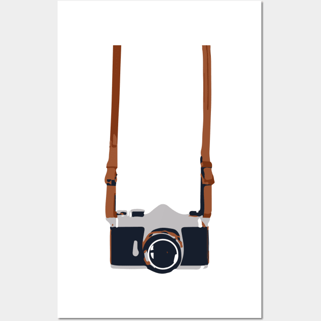 camera on strap Wall Art by nomadearthdesign